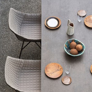 Sillón loungue Summer set Varaschin. Excelente diseño para espacios exteriores.