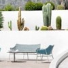Sillón loungue Summer set Varaschin. Excelente diseño para espacios exteriores.