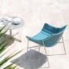 Sillón loungue Summer set Varaschin. Excelente diseño para espacios exteriores.