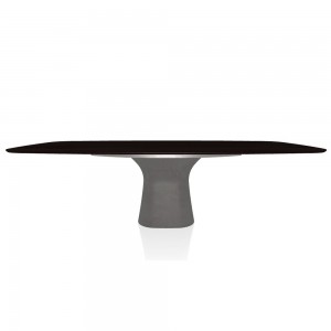 Mesa Podium Cantos Redondeados de Bontempi. Muebles modernos italianos.