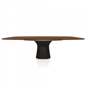 Mesa Podium Cantos Redondeados de Bontempi. Muebles modernos italianos.
