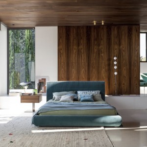 Cama Bloom de Bonaldo. Mobiliario de diseños ideales para dormitorios