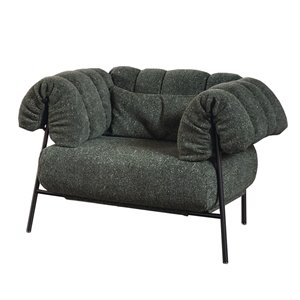 Sillón Tirella tapizado de Bonaldo. Mobiliario de muebles de diseño italiano.