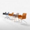 Sillón Altea acero Inclass. Sillones modernos para oficinas y salones.