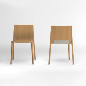 Silla de madera Silu de Ondarreta. Sillas modernas.