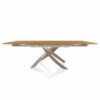 Mesa Artistico Extensible madera de Bontempi. Muebles modernos italianos.