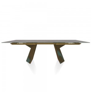 Mesa Fiandre Extensible Cerámica de Bontempi. Muebles modernos italianos.
