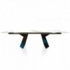 Mesa Fiandre Extensible Cerámica de Bontempi. Muebles modernos italianos.