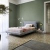 Cama Cuff de Bonaldo. Mobiliario de diseño italiano para dormitorios.