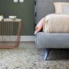 Cama Cuff de Bonaldo. Mobiliario de diseño italiano para dormitorios.