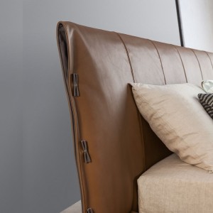 Cama Doble Cuff de Bonaldo. Mobiliario de diseño italiano para dormitorios.