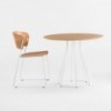 Silla Arc Inclass. Sillas de diseño elegante en madera ideal para salón.