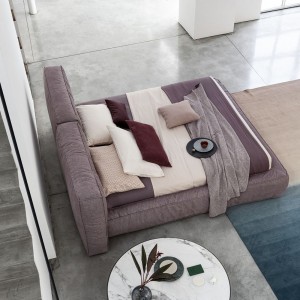 Cama Fluff de Bonaldo. Mobiliario de diseños modernos para dormitorios.
