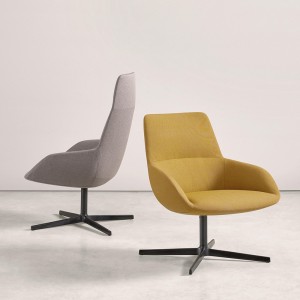 Butaca Dunas Inclass. Butacas tapizadas de diseño moderno para interiores.