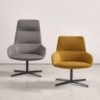 Butaca Dunas Inclass. Butacas tapizadas de diseño moderno para interiores.