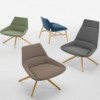 Butaca Dunas XL madera Inclass. Diseño elegante tapizado ideal para salón.