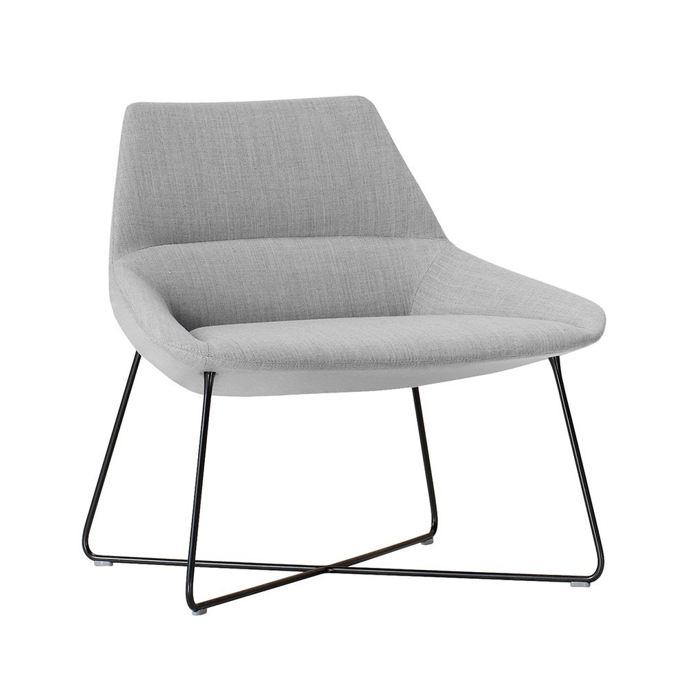 Butaca Dunas XL en acero Inclass. Butacas de diseño elegante para interiores.