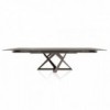 Mesa Millennium extensible mármol de Bontempi. Muebles modernos italianos.