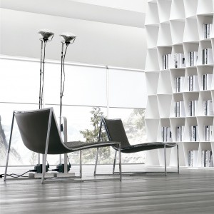 Sillón Samoa trenzado de Alivar. Muebles modernos italianos.