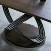Mesa Fusión Rectangular Extensible de Bontempi. Mesas y sillas de diseño italiano.