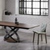 Mesa Fusión Rectangular Extensible de Bontempi. Mesas y sillas de diseño italiano.