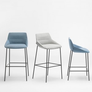 Taburete Dunas XS acero Inclass. Taburetes de diseño ideal para cocina o comedor.