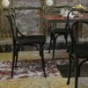 Silla Loos café Museum Tapizada GTV Thonet Vienna. Sillas de diseño.