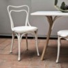 Silla Loos café Museum Tapizada GTV Thonet Vienna. Sillas de diseño.