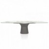 Mesa Podium Cantos Redondeados de Bontempi. Muebles modernos italianos.