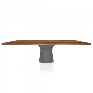 Mesa Podium Rectangular de Bontempi. Muebles modernos de diseño italiano.