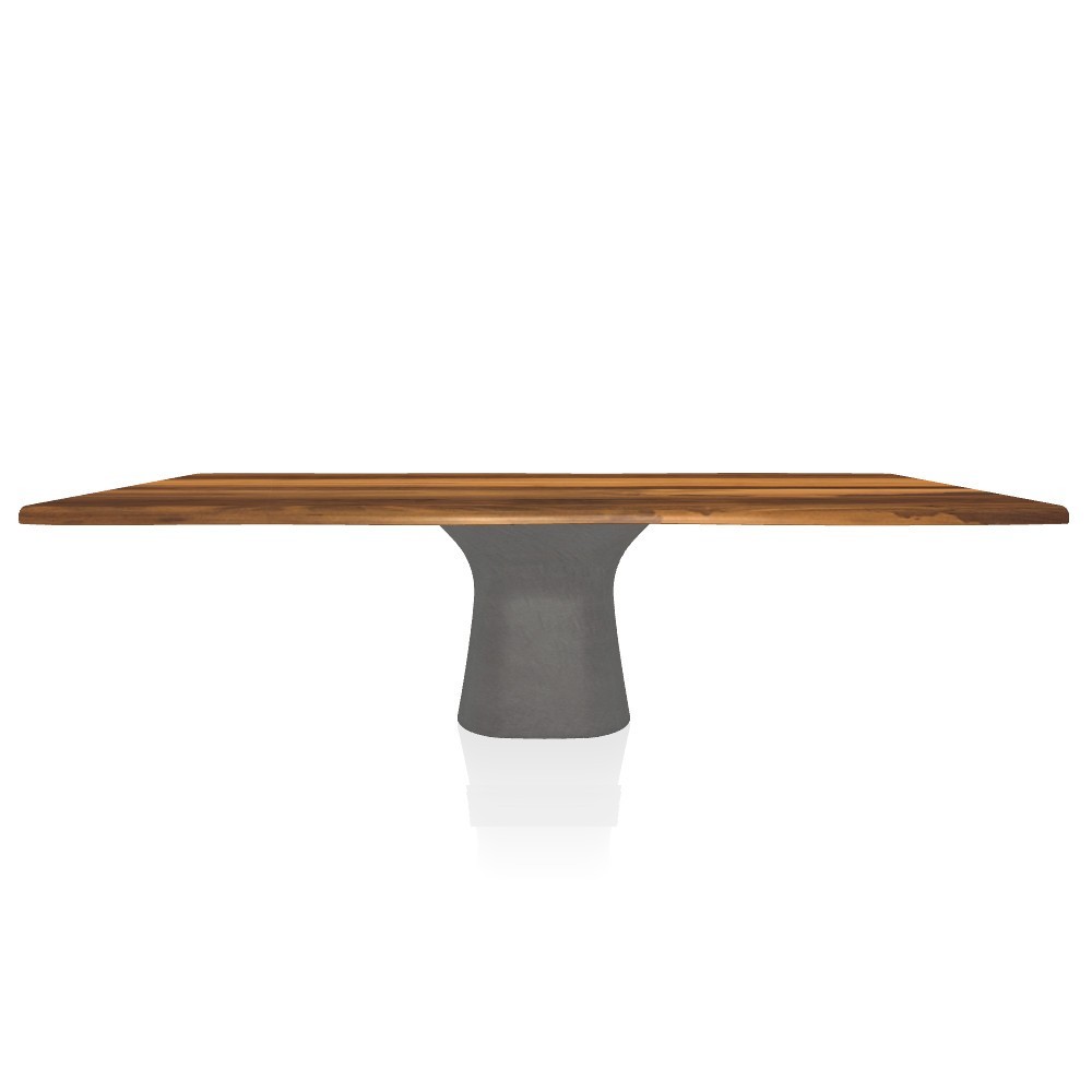 Mesa Podium Rectangular de Bontempi. Muebles modernos de diseño italiano.