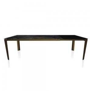 Mesa Chef Extensible Cerámica/Mármol de Bontempi. Muebles modernos italianos.