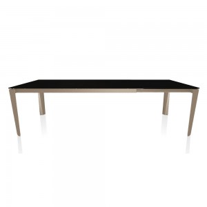 Mesa Chef Extensible Cristal de Bontempi. Mesas extensibles de diseño italiano.