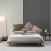 Cama doble Picabia de Bonaldo. Mobiliario de diseño de camas matrimoniales.
