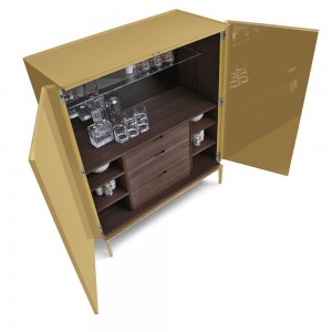 Mueble Bar Side Up de Alivar. Muebles modernos italianos. Muebles elegantes de diseño italiano.