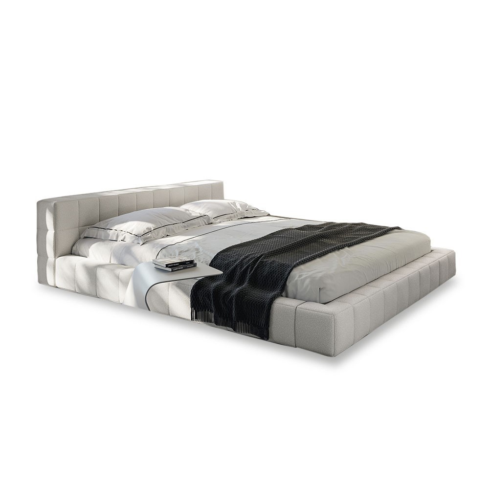 Cama Squaring basso de Bonaldo. Mobiliario de diseño. Diseño moderno.