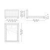 Cama Squaring alto de Bonaldo. Mobiliario de diseño. Diseño moderno.