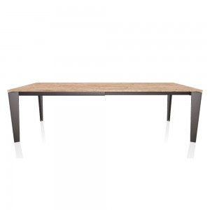 Mesa Cruz Extensible Melamina de Bontempi. Muebles modernos italianos. Mesas modernas.