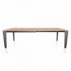 Mesa Cruz Extensible Melamina de Bontempi. Muebles modernos italianos. Mesas modernas.