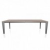 Mesa Cruz Extensible Melamina de Bontempi. Muebles modernos italianos. Mesas modernas.