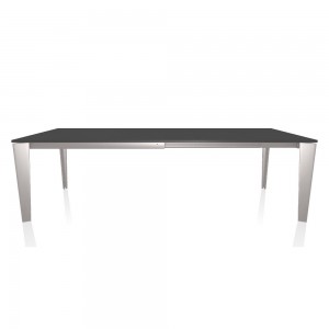 Mesa Cruz Extensible Melamina de Bontempi. Muebles modernos italianos. Mesas modernas.