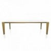 Mesa Cruz Extensible Melamina de Bontempi. Muebles modernos italianos. Mesas modernas.
