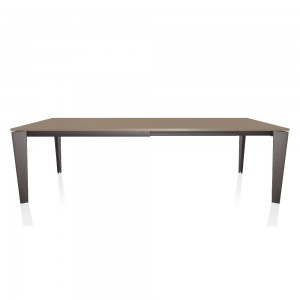 Mesa Cruz Extensible Melamina de Bontempi. Muebles modernos italianos. Mesas modernas.