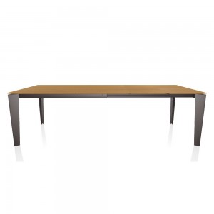Mesa Cruz Madera de Bontempi. Muebles modernos italianos. Mesas extensible de diseño.