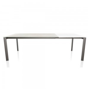 Mesa Dublino Extensible Cerámica o Mármol de Bontempi. Muebles modernos italianos.