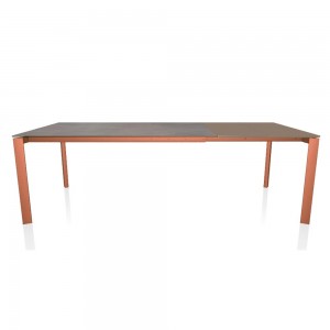 Mesa Dublino Extensible Cerámica o Mármol de Bontempi. Muebles modernos italianos.