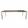 Mesa Dublino Extensible Cerámica o Mármol de Bontempi. Muebles modernos italianos.