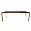 Mesa Dublino Extensible Cerámica o Mármol de Bontempi. Muebles modernos italianos.