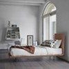 Cama Thin de Bonaldo. Mobiliario de diseño de camas individuales.