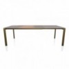 Mesa Dublino Cristal de Bontempi. Mesas extensibles modernas de diseño.